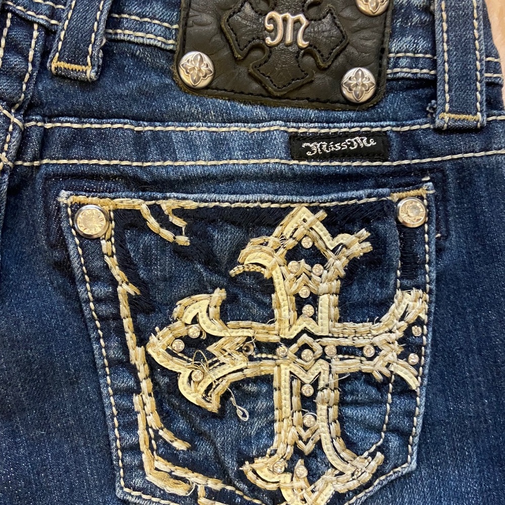 Buckle Miss Me Jeans 27 short boot western cowgirl - Picture 4 of 6